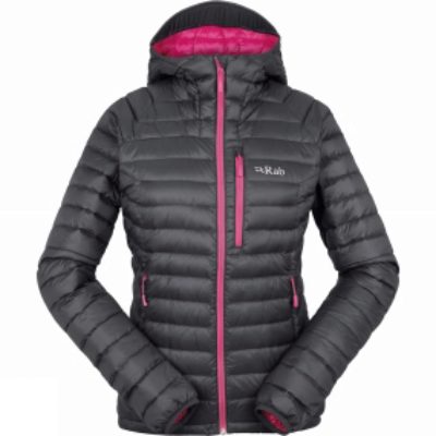 Rab Womens Microlight Alpine Jacket Steel/Tayberry Rab Womens Microlight Alpine Jacket Steel/Tayberry